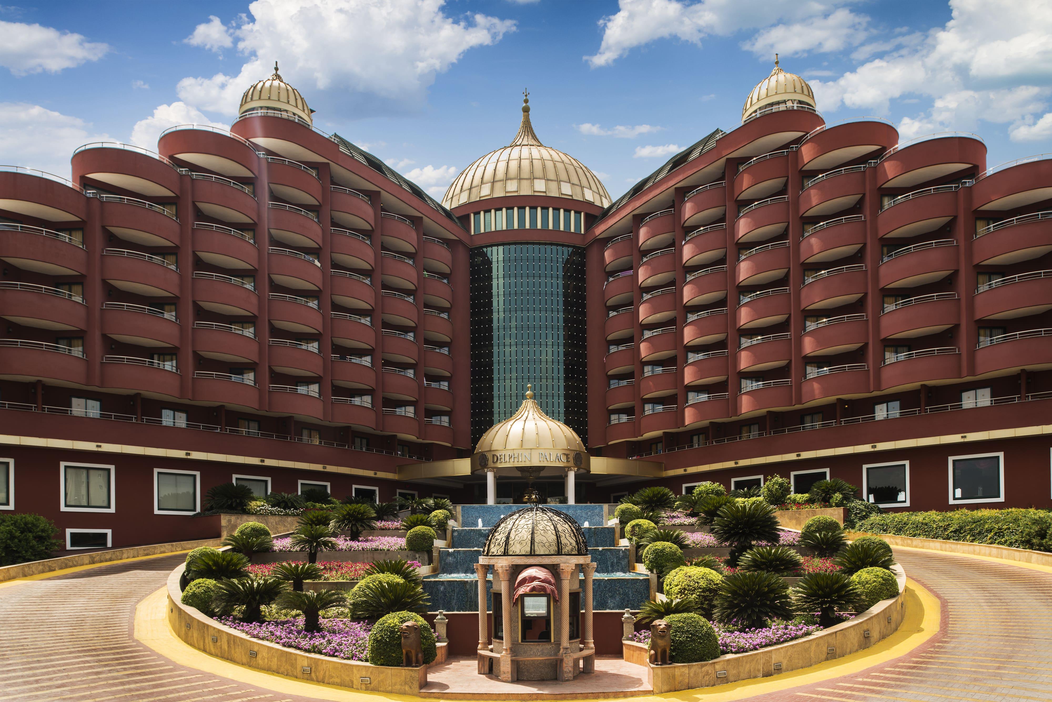 Delphin Palace Hotel Antalya Exterior foto